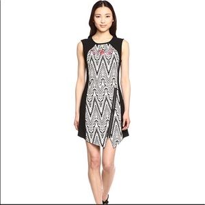 Desigual “Oregon” Black and Creme Dress Size EU 40